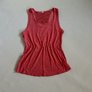 Old Navy Red Scoop Neck Tank Top